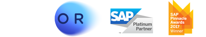 Conjunto de logos contendo as empresas Seidor, SAP Platinum partner e Seidor Patneres Awwards 2021